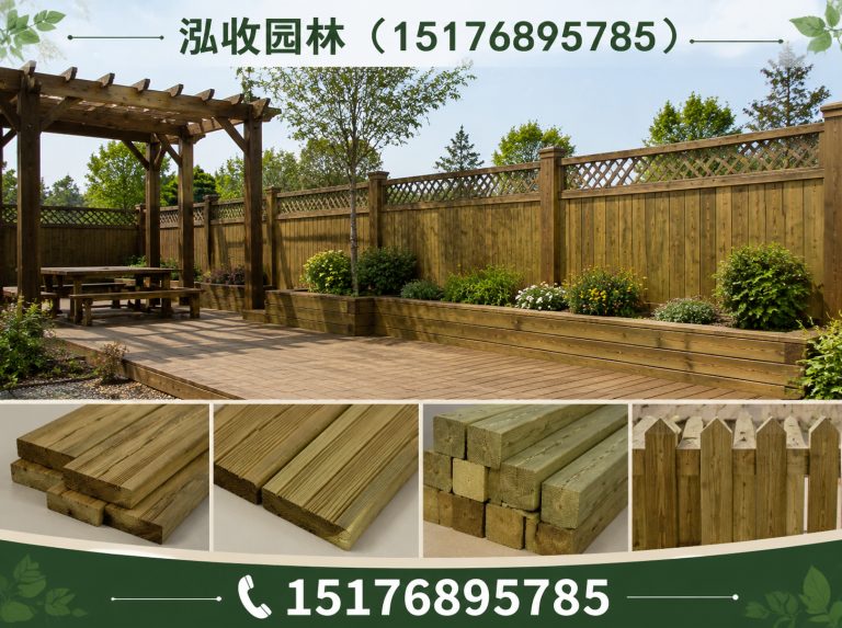 承德塑木地板展示图